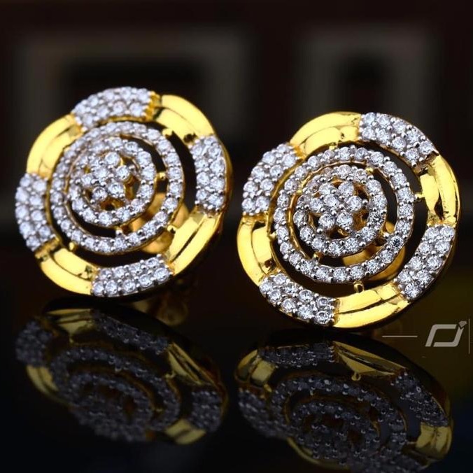 916 Gold Round Butti RH-B003
