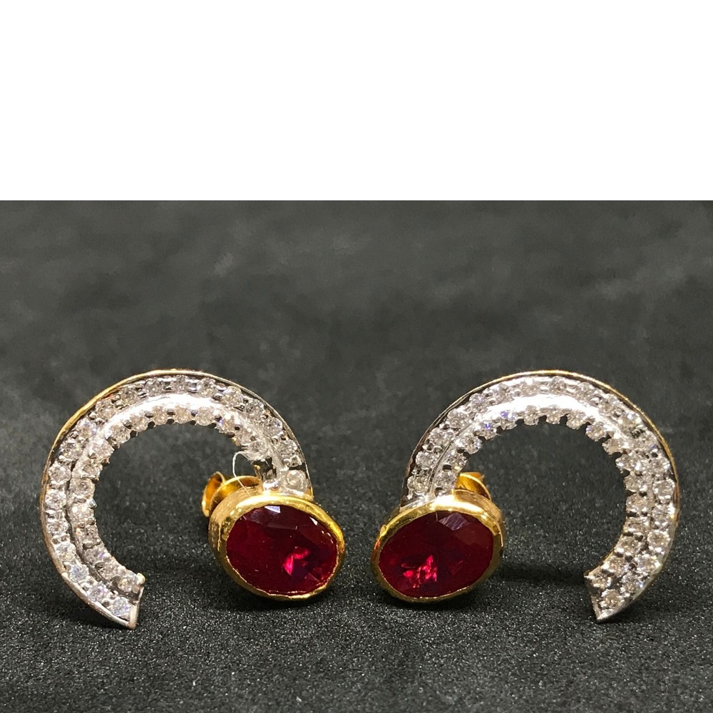 916 Gold CZ Butti GB-0011