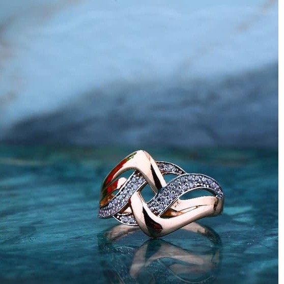 18kt RoseGold  ladies Ring RSR-008
