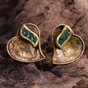 916 Gold heart Butti