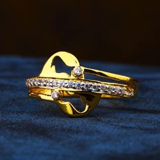 916 Gold Ladies Ring LR-0032