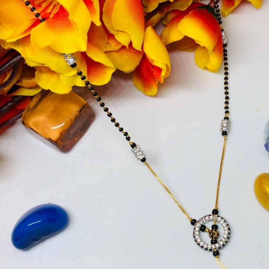 916 Gold Antique Mangalsutra ms-0005
