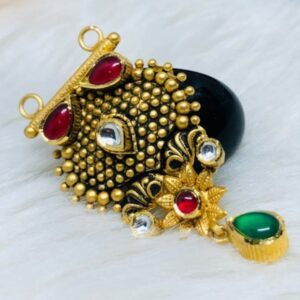916 Gold Jadtar Mangalsutra Pendants msp-0016
