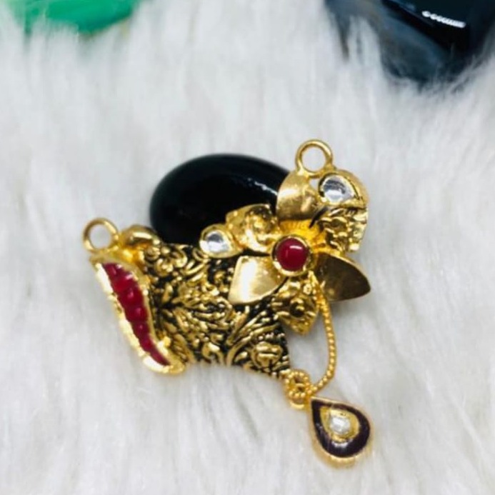 916 Gold Jadtar Mangalsutra Pendants msp-0006
