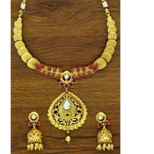916 rajwadi Gold Set