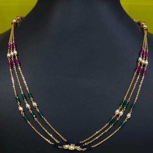 916 Gold chain mala