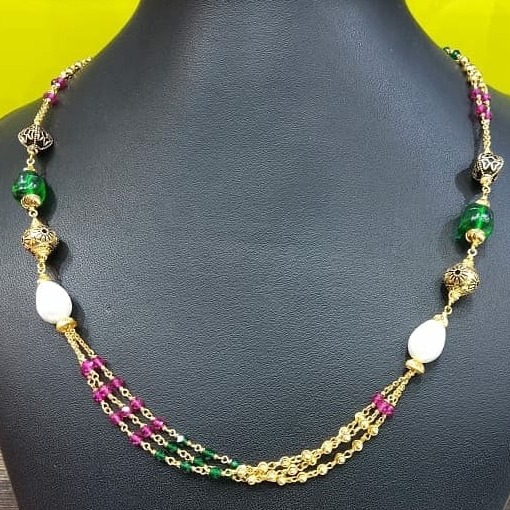 916 Gold chain Mala