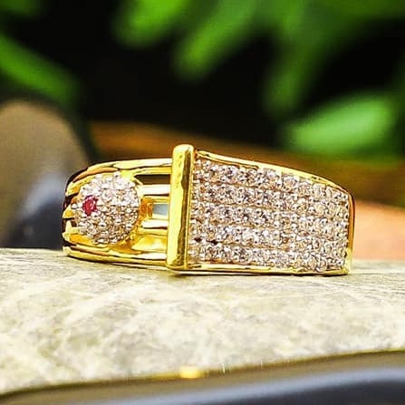 916 Gold cZ Ladies Ring LR-0032