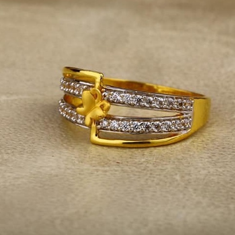 916 Gold cZ Ladies Ring LR-0019