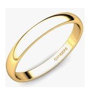 916 Gold Plan Band GB-0001