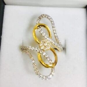 916 gold cz ladies ring lr-0005