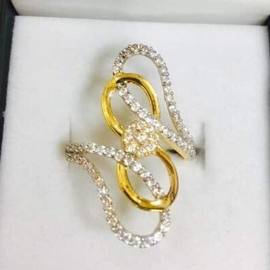 916 gold cz ladies ring lr-0005