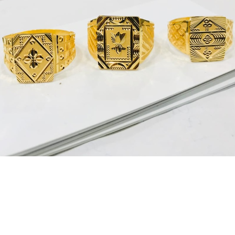 Gold Gents Ring GJ-0002