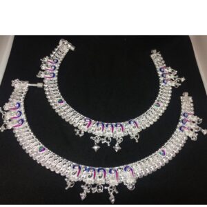 Silver Meena khili Payal SL-0001