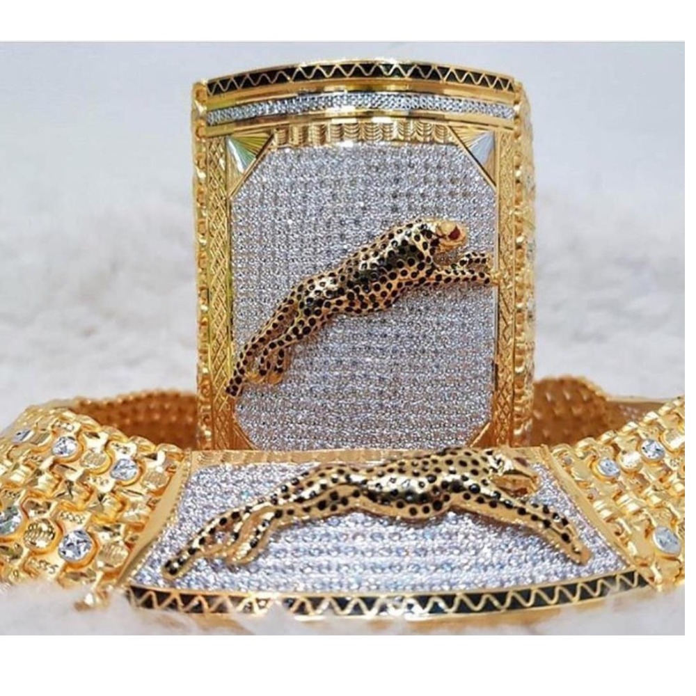 916 Gold Chain and Lucky