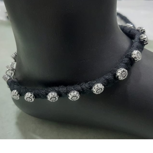 92.5 Silver Anklets Payal - Image 4