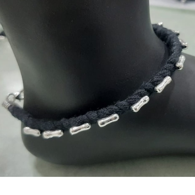 92.5 Silver Anklets Payal - Image 3