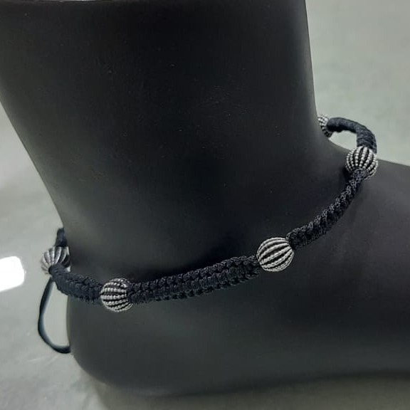 92.5 Silver Anklets Payal - Image 2