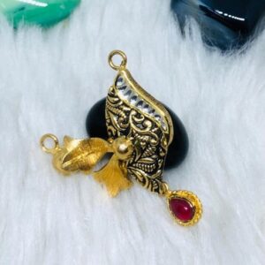 916 gold jadtar mangalsutra pendant  msp