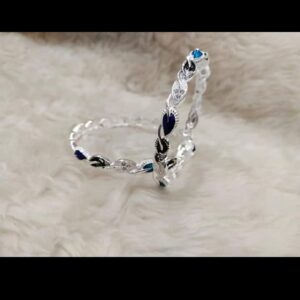 Silver ladies bangles