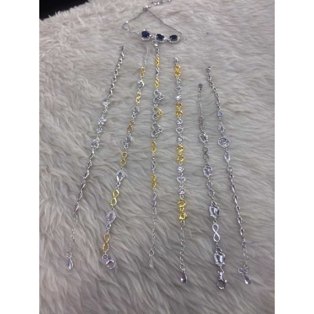 92.5 Straling Ladies Gold Plating Bracelet