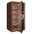Single door multi layer heavy duty jewelry safe