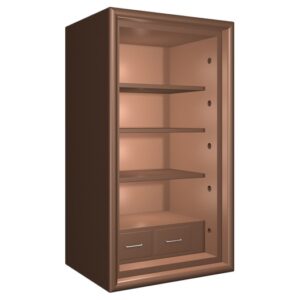 Fire and burglar resistant safe for jewellers