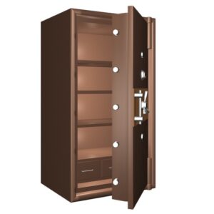 Fire and burglar resistant safe for jewellers