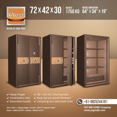 Double door jewellery safety locker - Image 4