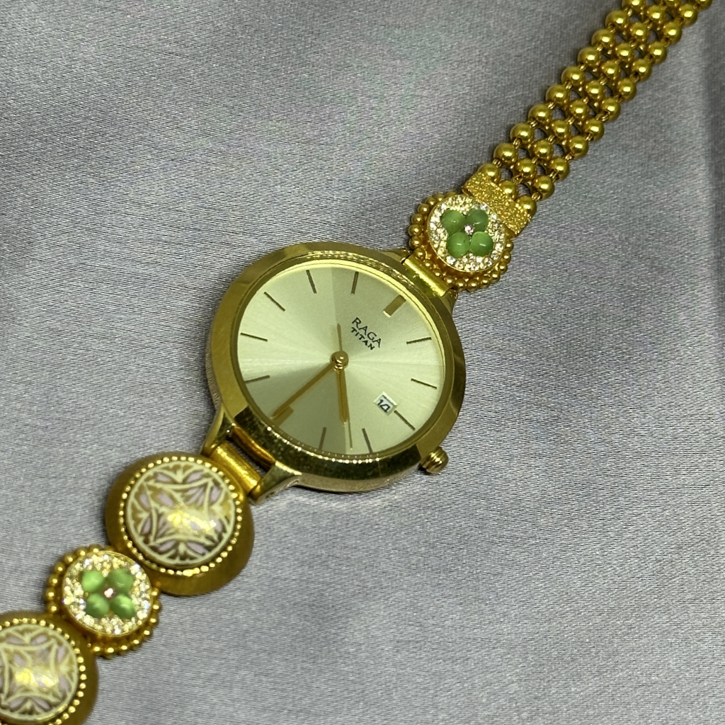 Gold 22k 916 Bikaneri Watch - Image 2