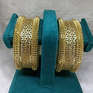 22K Gold Turkis Design Bangles
