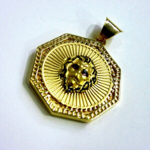 Gold 22k 916 Hollow Tiger Pendent