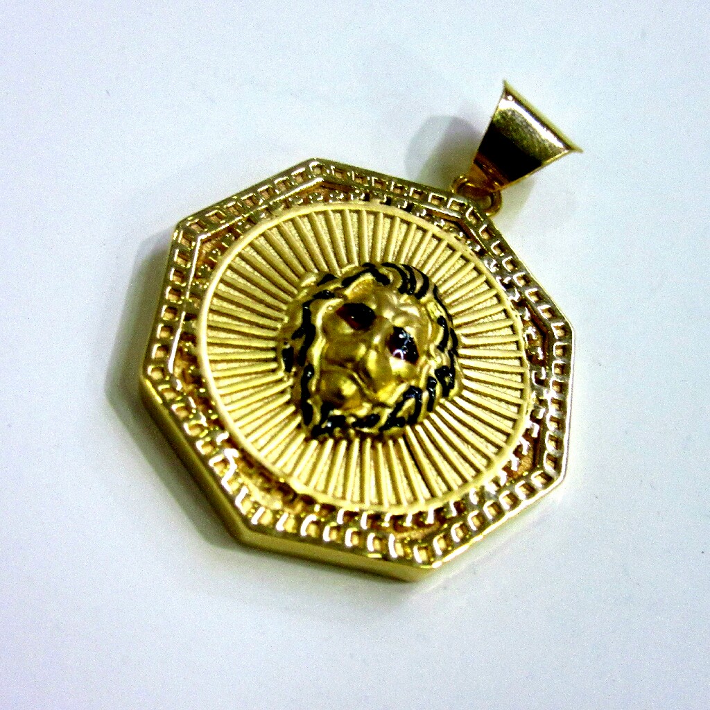 Gold 22k 916 Hollow Tiger Pendent - Image 2