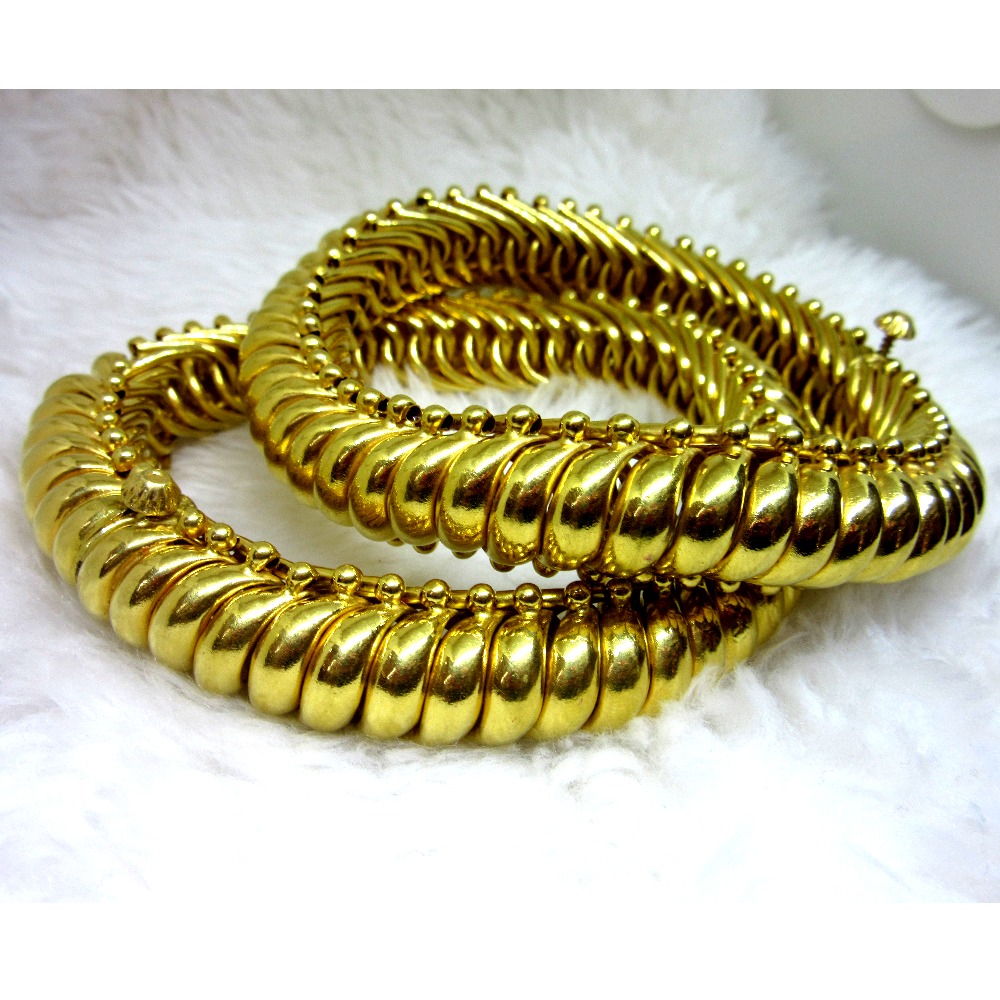 Gold 22k classic payal - Image 2