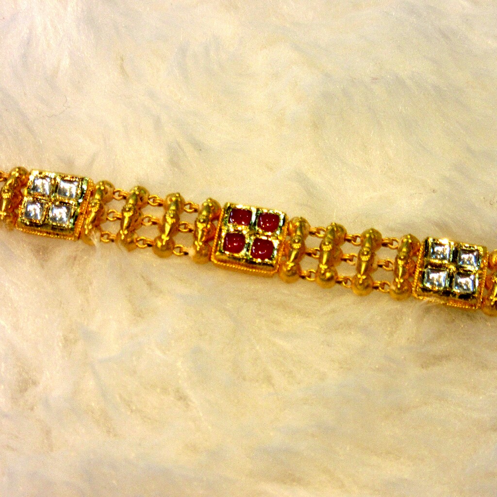 22k 916 Hallmark Jadtar Bracelet - Image 2