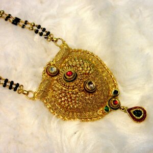 Gold 22k hallmark 916 jadtar mangalsutra