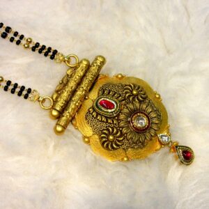 22k hallmark 916 antique mangalsutra