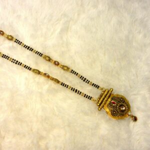 22k hallmark 916 antique mangalsutra