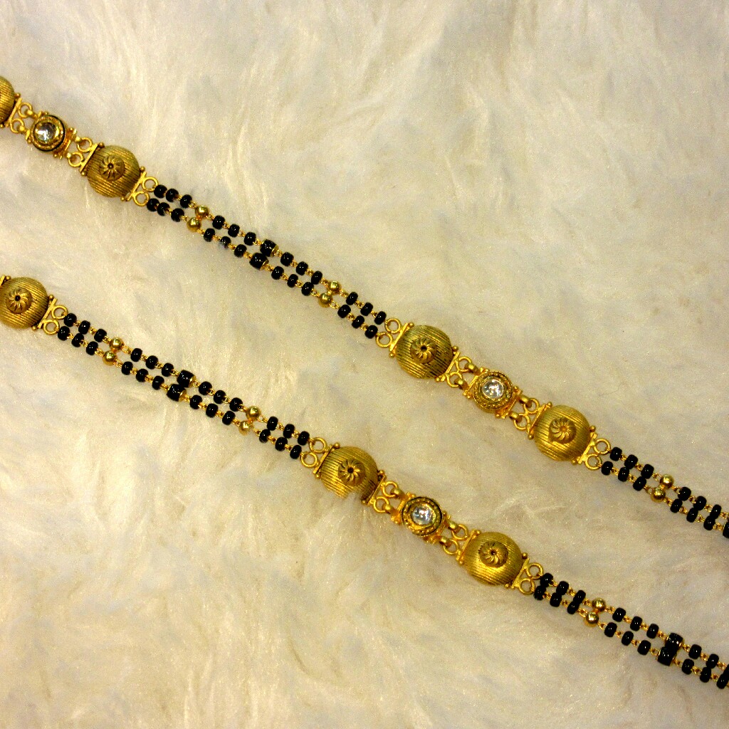 22k 916 jadtar mangalsutra - Image 3