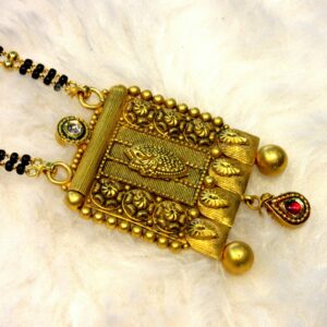 Gold 22k 916 oxidized mangalsutra