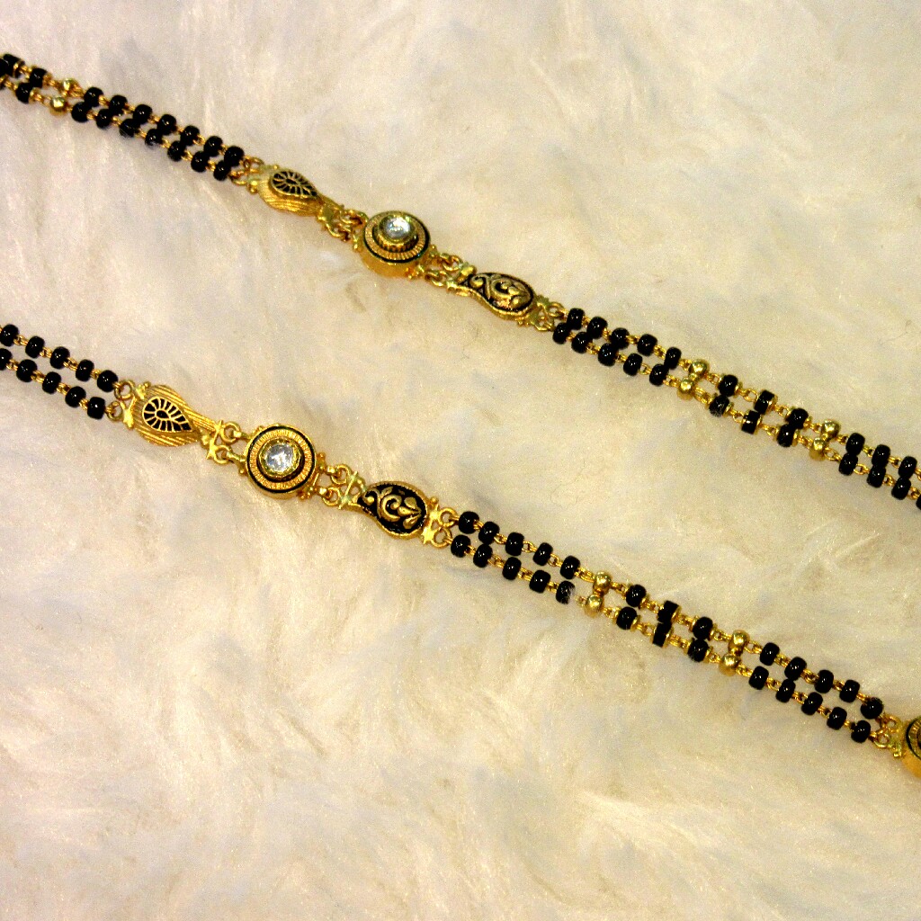 Gold 22k hallmark 916 fancy mangalsutra - Image 3