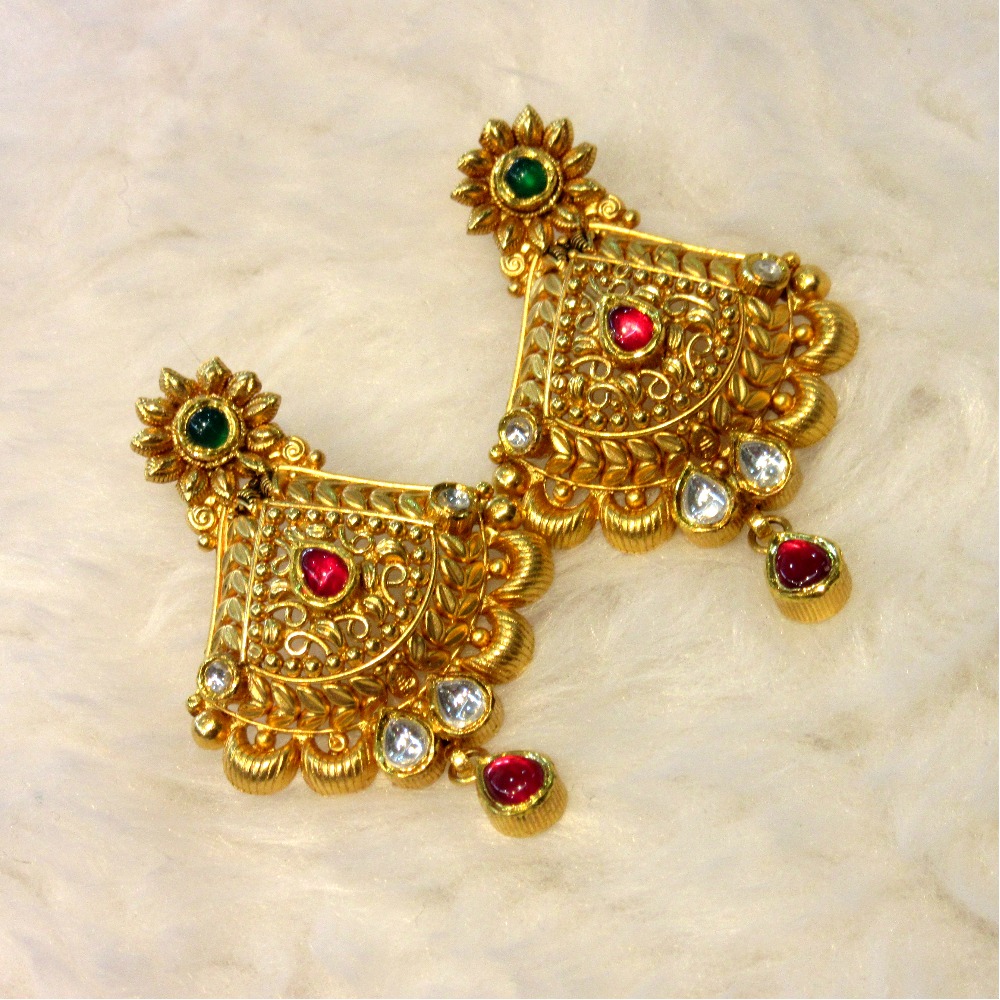 22kt hallmark jadtar set - Image 3
