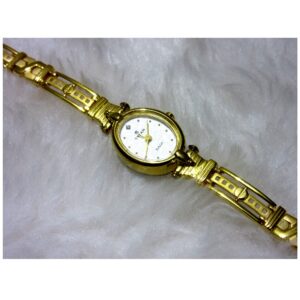 gold 22k hm916 modern designer women watch