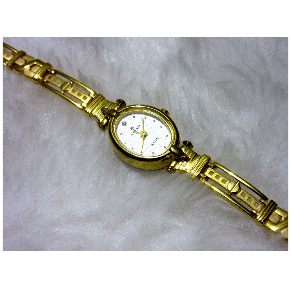 gold 22k hm916 modern designer women watch