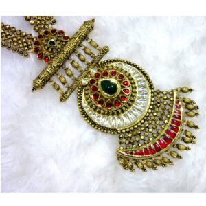Long classic jadtar antique set
