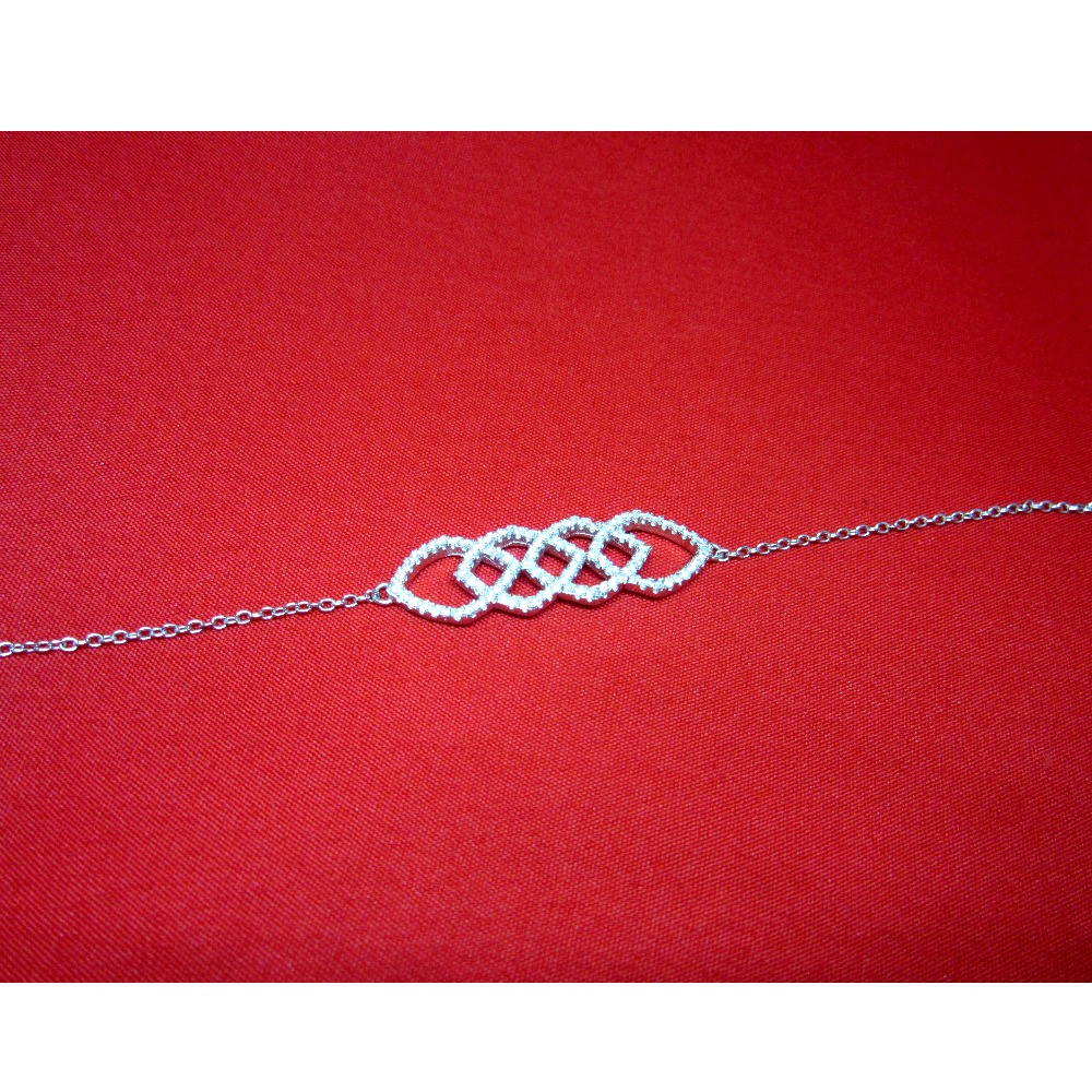 Silver 925 officewear bracelet sb925-17 - Image 2