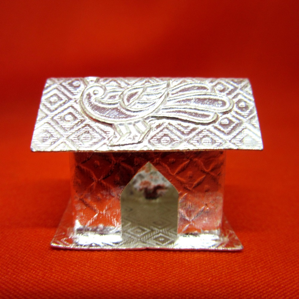 Silver home(house) for shastra pooja vidhi - Image 4