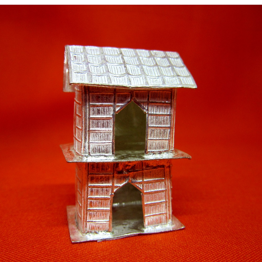 Silver home(house) for shastra pooja vidhi - Image 3