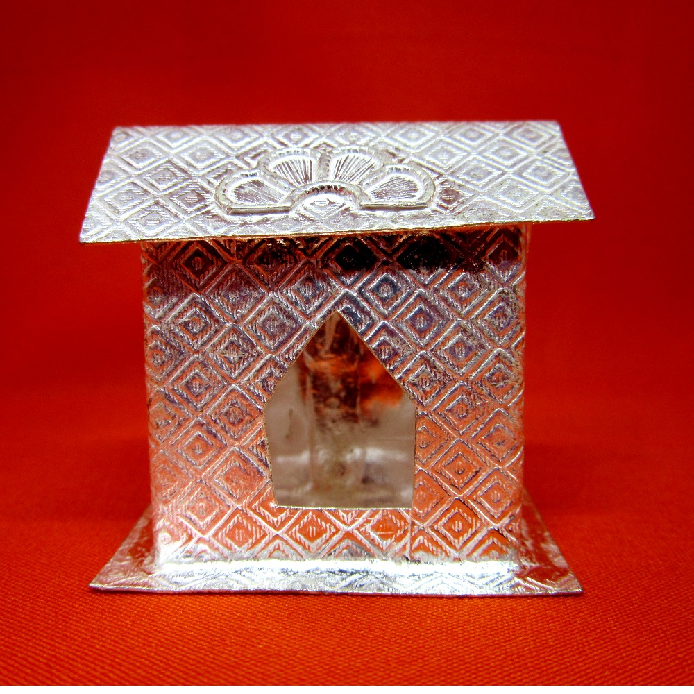 Silver home(house) for shastra pooja vidhi - Image 2