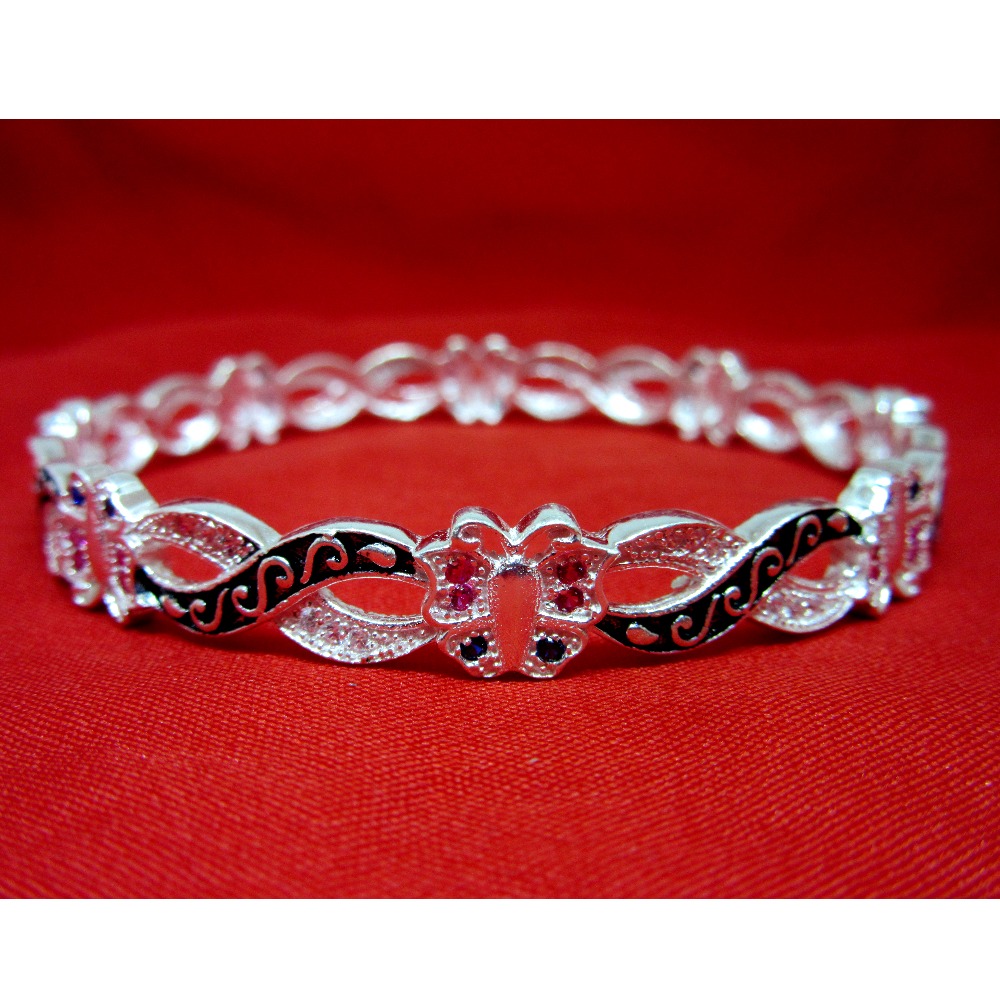 Silver 925 dailywear bangles sk925-22 - Image 3